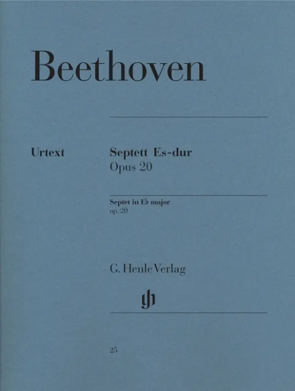 Cover: 9790201800257 | Ludwig van Beethoven - Septett Es-dur op. 20 | Egon Voß | Taschenbuch