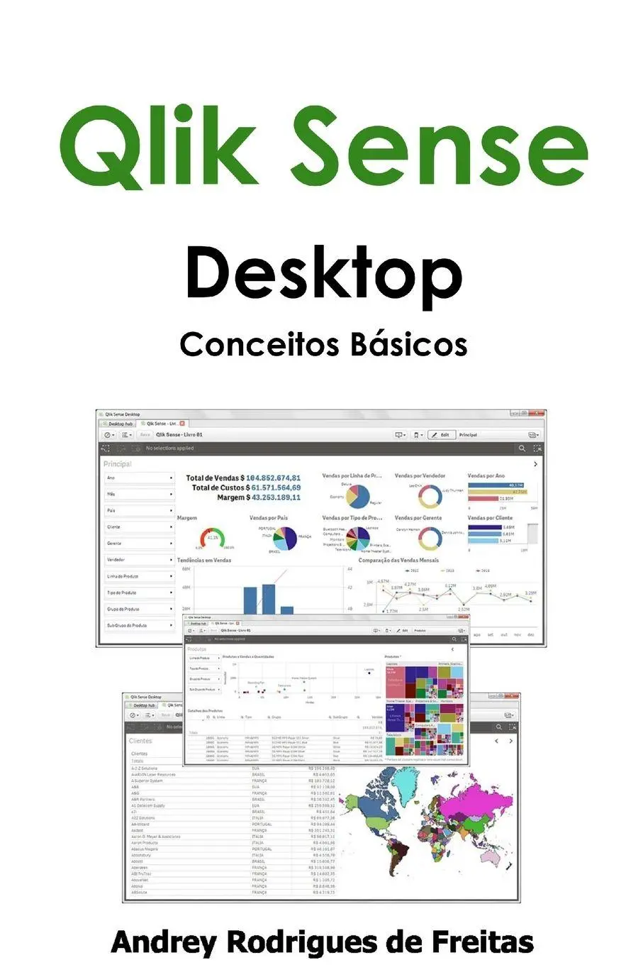 Cover: 9781312440357 | Qlik Sense Desktop - Conceitos Básicos | Andrey Rodrigues De Freitas