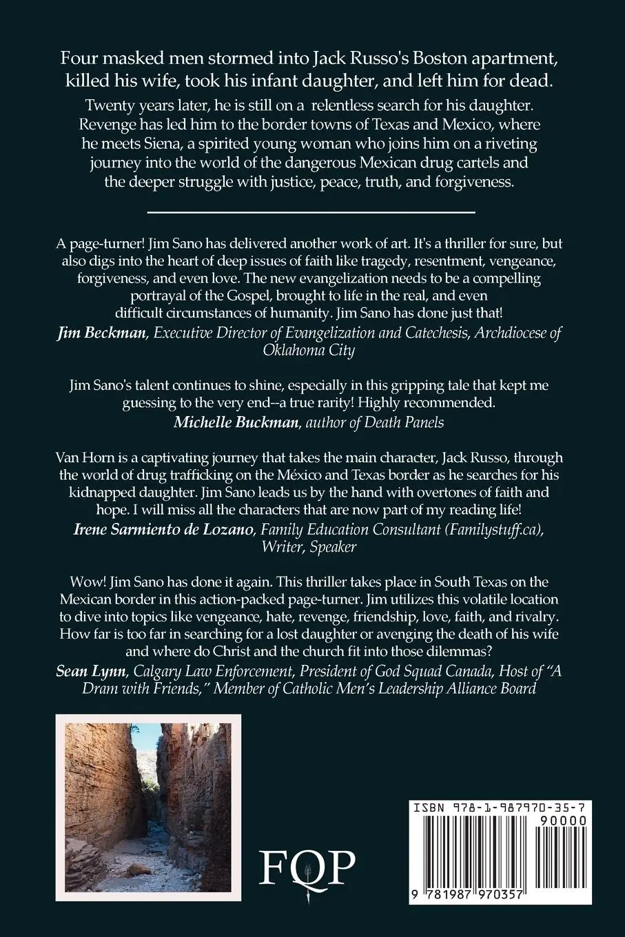 Rückseite: 9781987970357 | Van Horn | Jim Sano | Taschenbuch | Kartoniert / Broschiert | Englisch