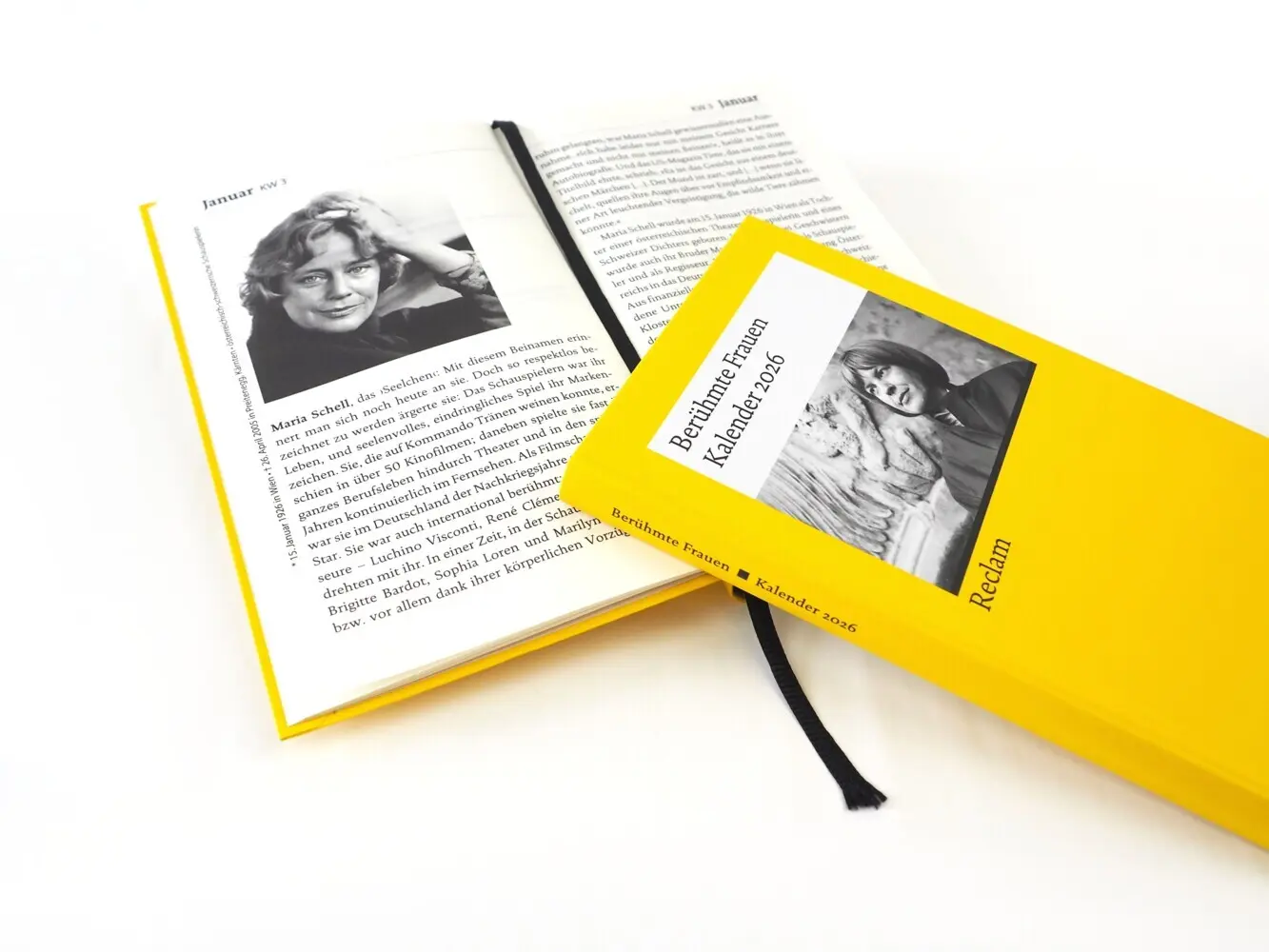 Bild: 9783150950357 | Berühmte Frauen. Kalender 2026 | Luise F. Pusch | Taschenbuch | 208 S.