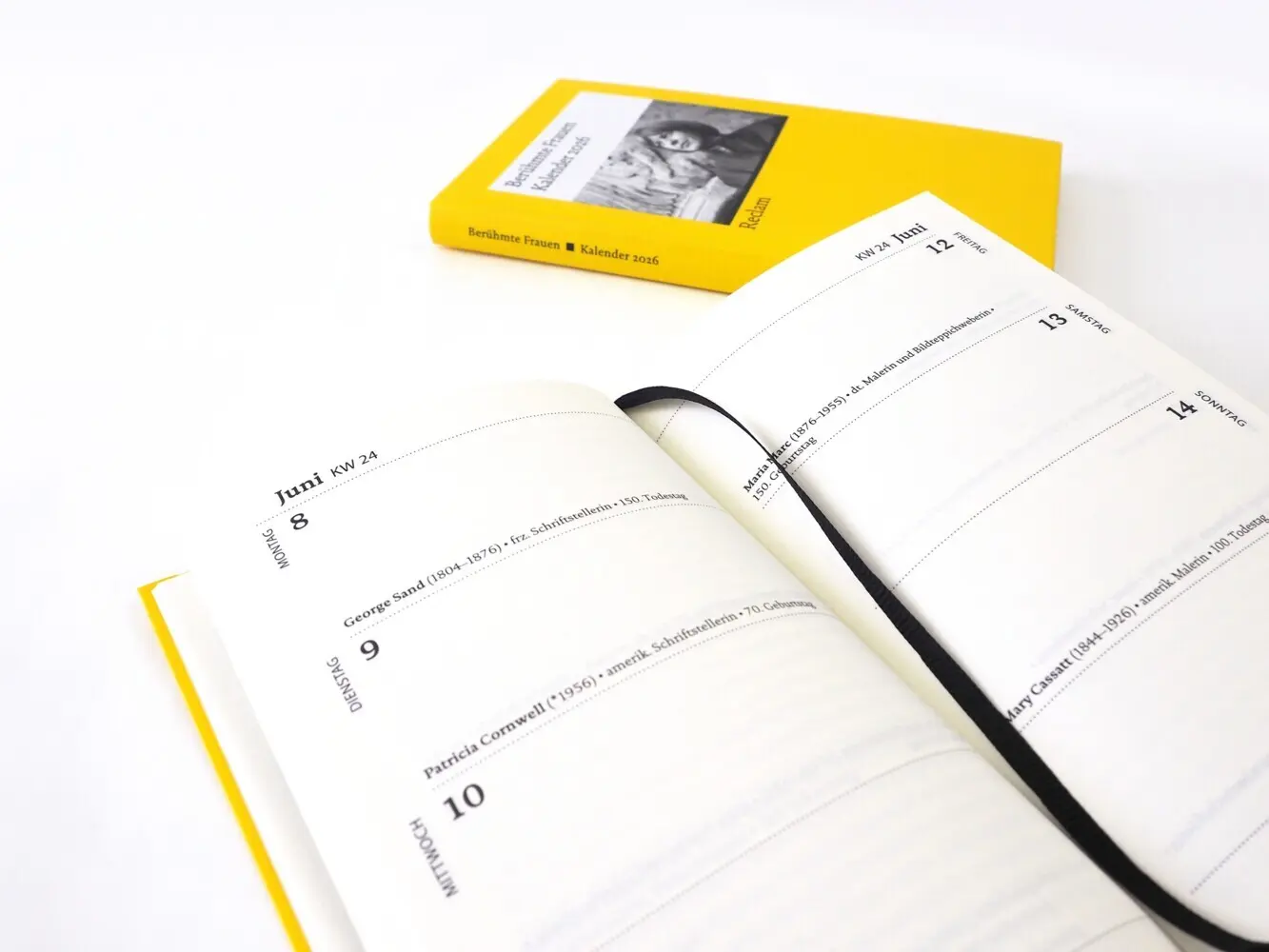 Bild: 9783150950357 | Berühmte Frauen. Kalender 2026 | Luise F. Pusch | Taschenbuch | 208 S.