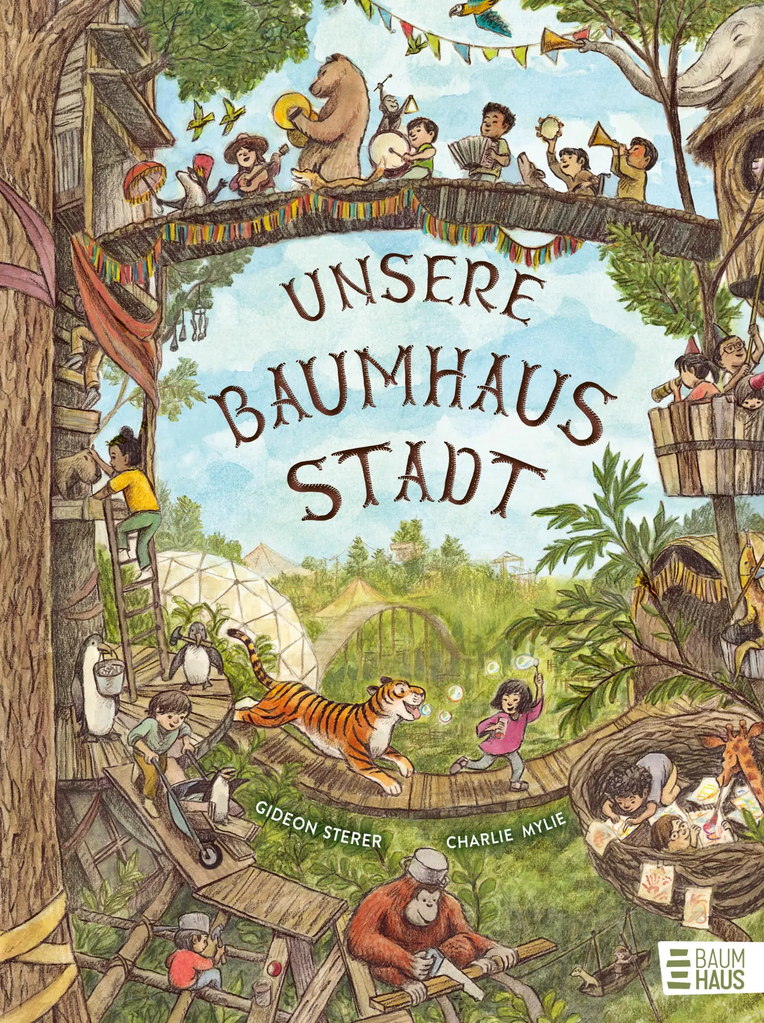 Cover: 9783833910357 | Unsere Baumhausstadt | Gideon Sterer | Buch | 40 S. | Deutsch | 2025