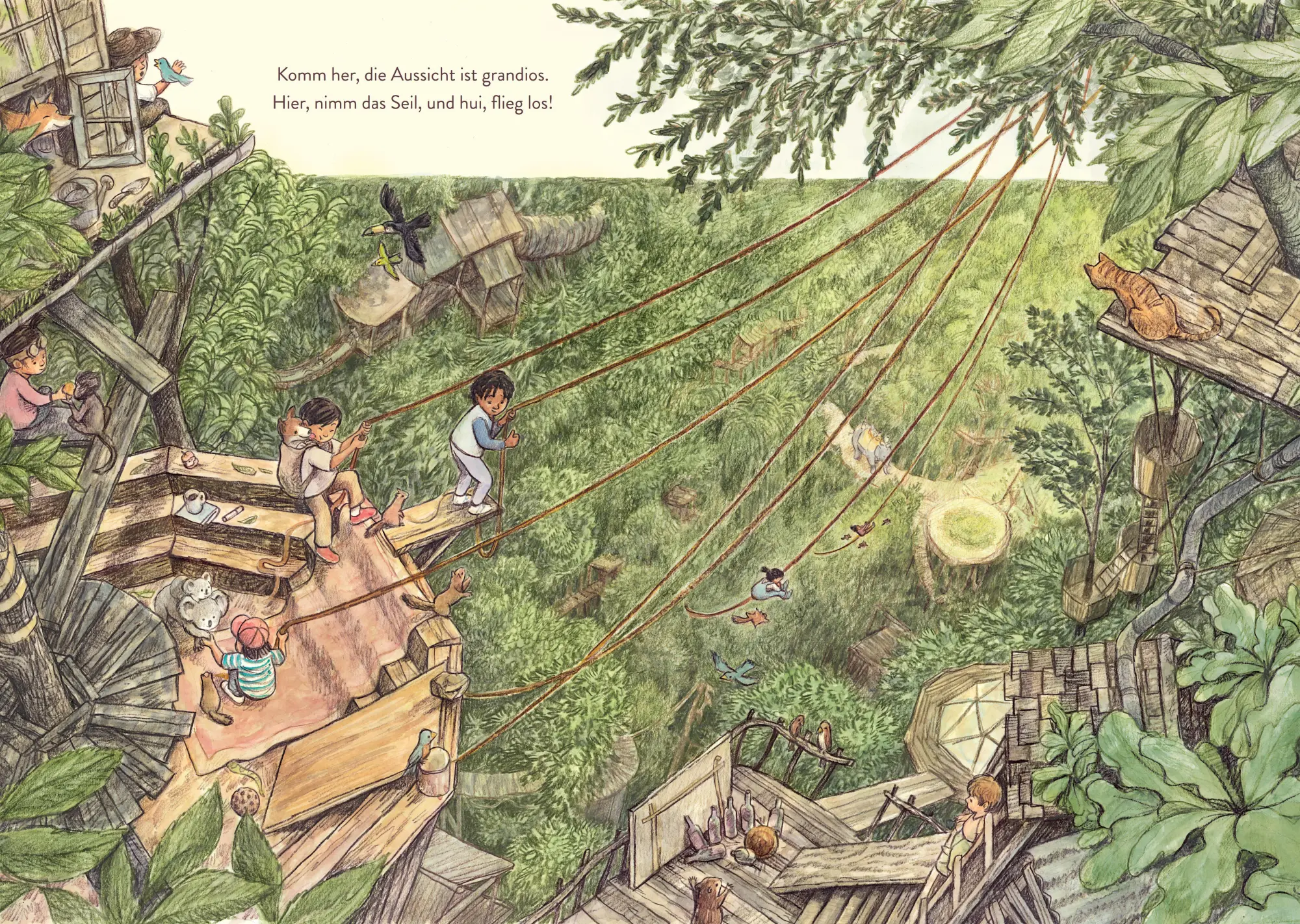 Bild: 9783833910357 | Unsere Baumhausstadt | Gideon Sterer | Buch | 40 S. | Deutsch | 2025