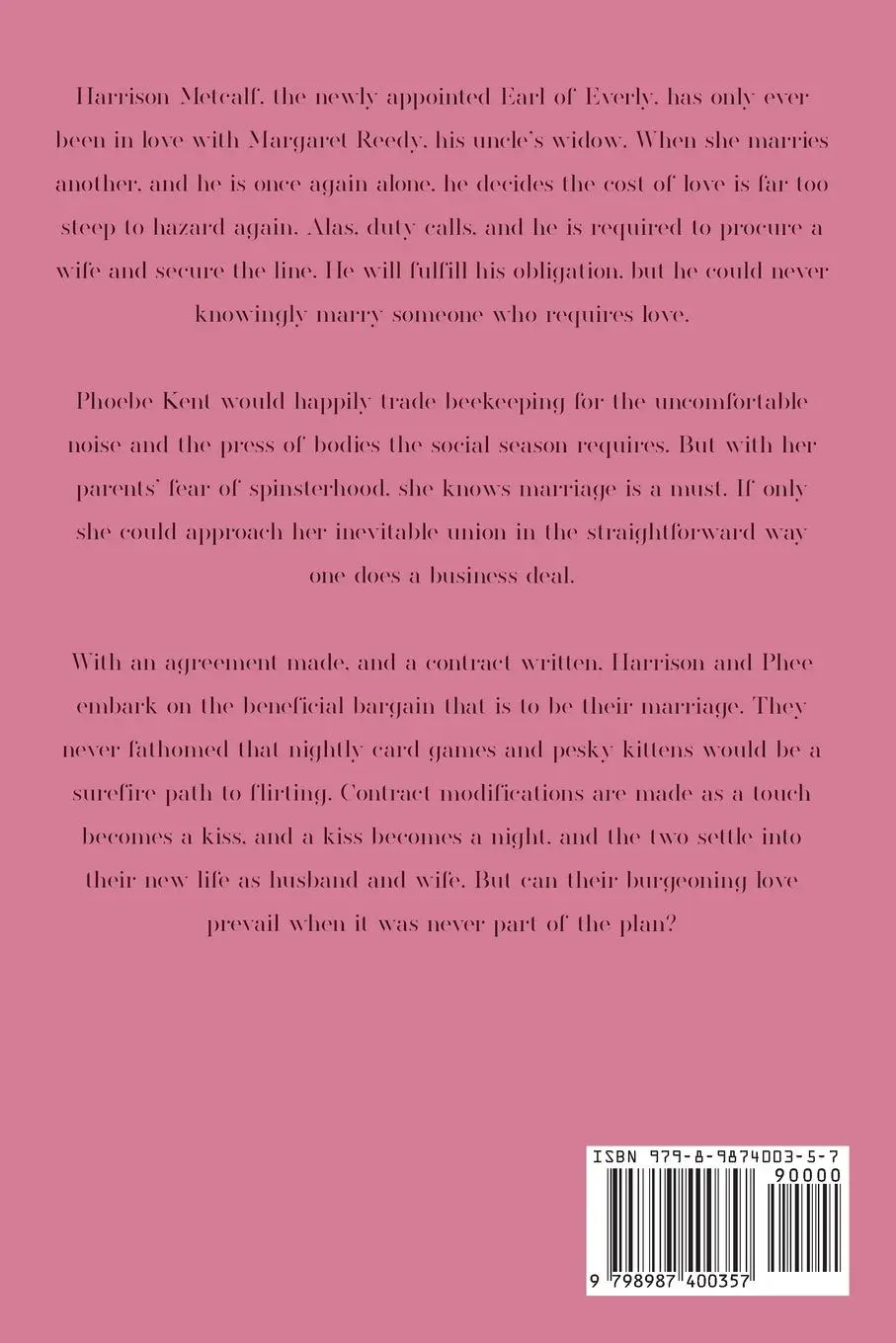 Rückseite: 9798987400357 | Seasonal Habits of Husbands and Honeybees | Emmaline Warden | Buch