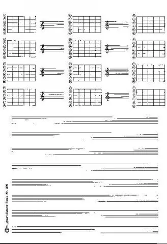 Cover: 4260078850457 | Notenblock für Gitarre DIN A4 hoch 8 Systeme 21x29,7 cm mit 12...