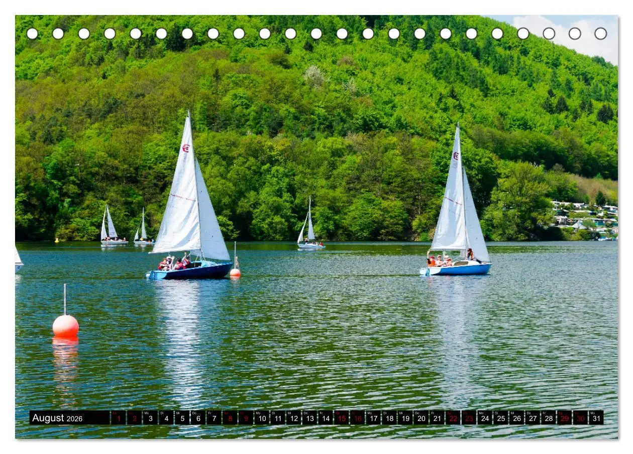 Bild: 9783457870457 | Rund um den Edersee (Tischkalender 2026 DIN A5 quer), CALVENDO...
