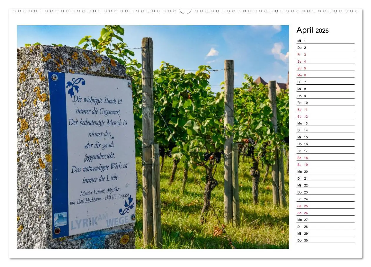 Bild: 9783457940457 | Europastadt Breisach am Rhein (Wandkalender 2026 DIN A2 quer),...