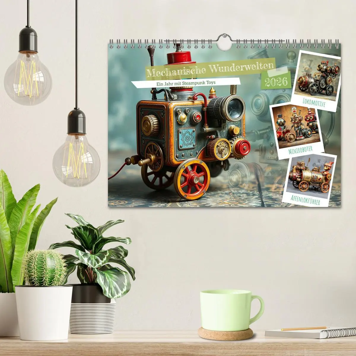 Bild: 9783516650457 | Mechanische Wunderwelten - Ein Jahr mit Steampunk Toys...