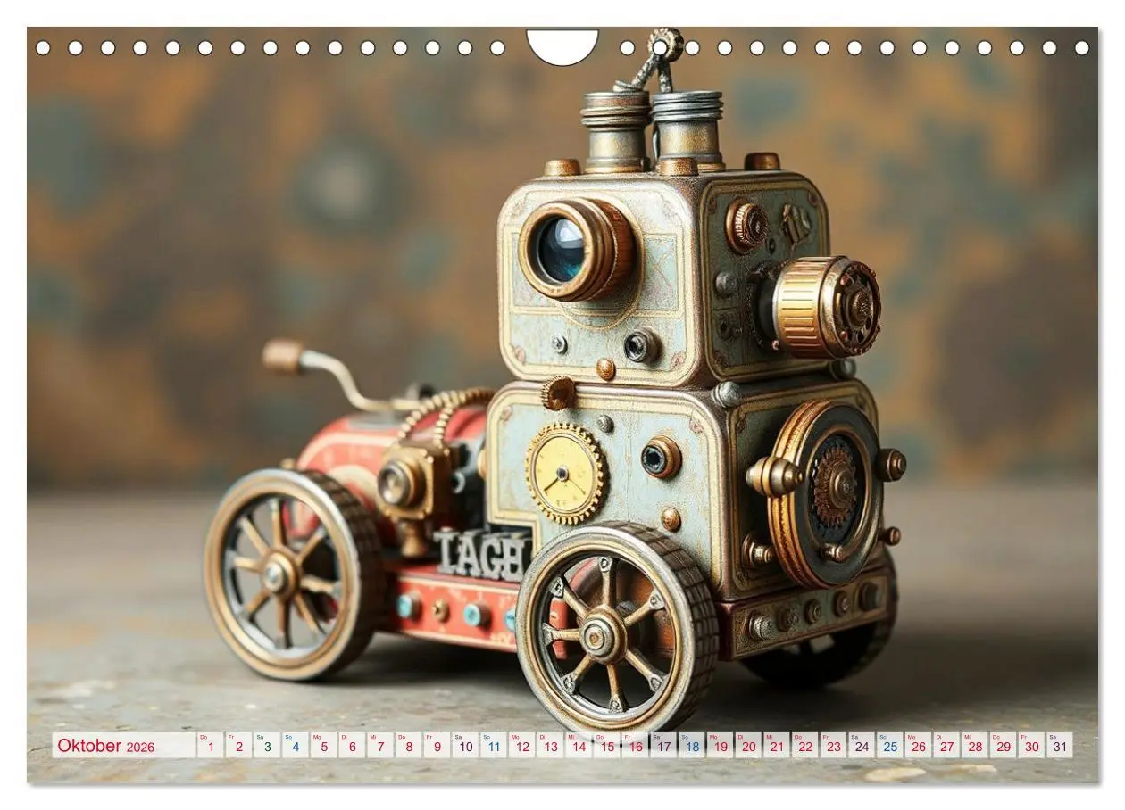 Bild: 9783516650457 | Mechanische Wunderwelten - Ein Jahr mit Steampunk Toys...