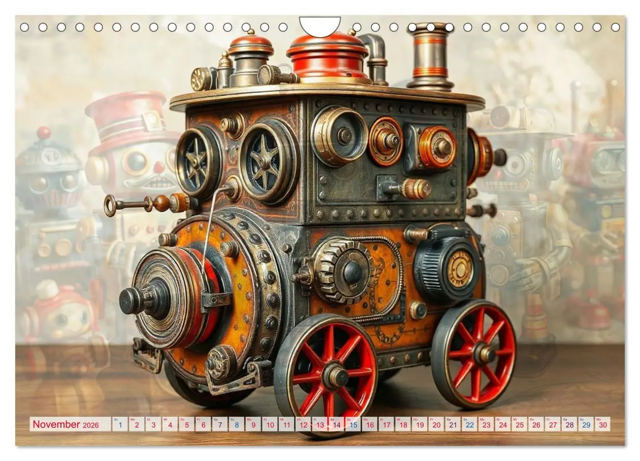 Bild: 9783516650457 | Mechanische Wunderwelten - Ein Jahr mit Steampunk Toys...