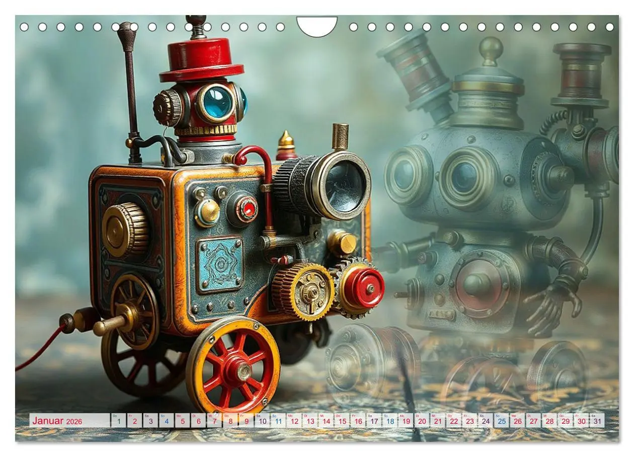 Bild: 9783516650457 | Mechanische Wunderwelten - Ein Jahr mit Steampunk Toys...