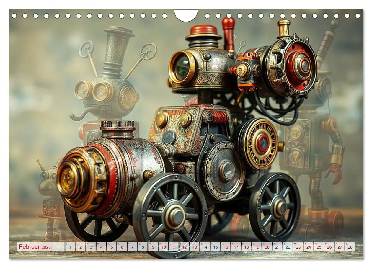 Bild: 9783516650457 | Mechanische Wunderwelten - Ein Jahr mit Steampunk Toys...