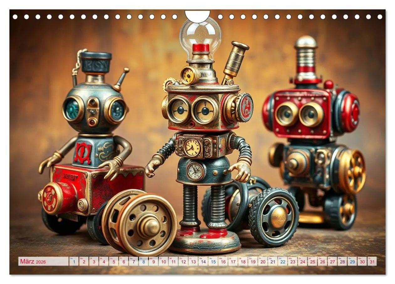 Bild: 9783516650457 | Mechanische Wunderwelten - Ein Jahr mit Steampunk Toys...