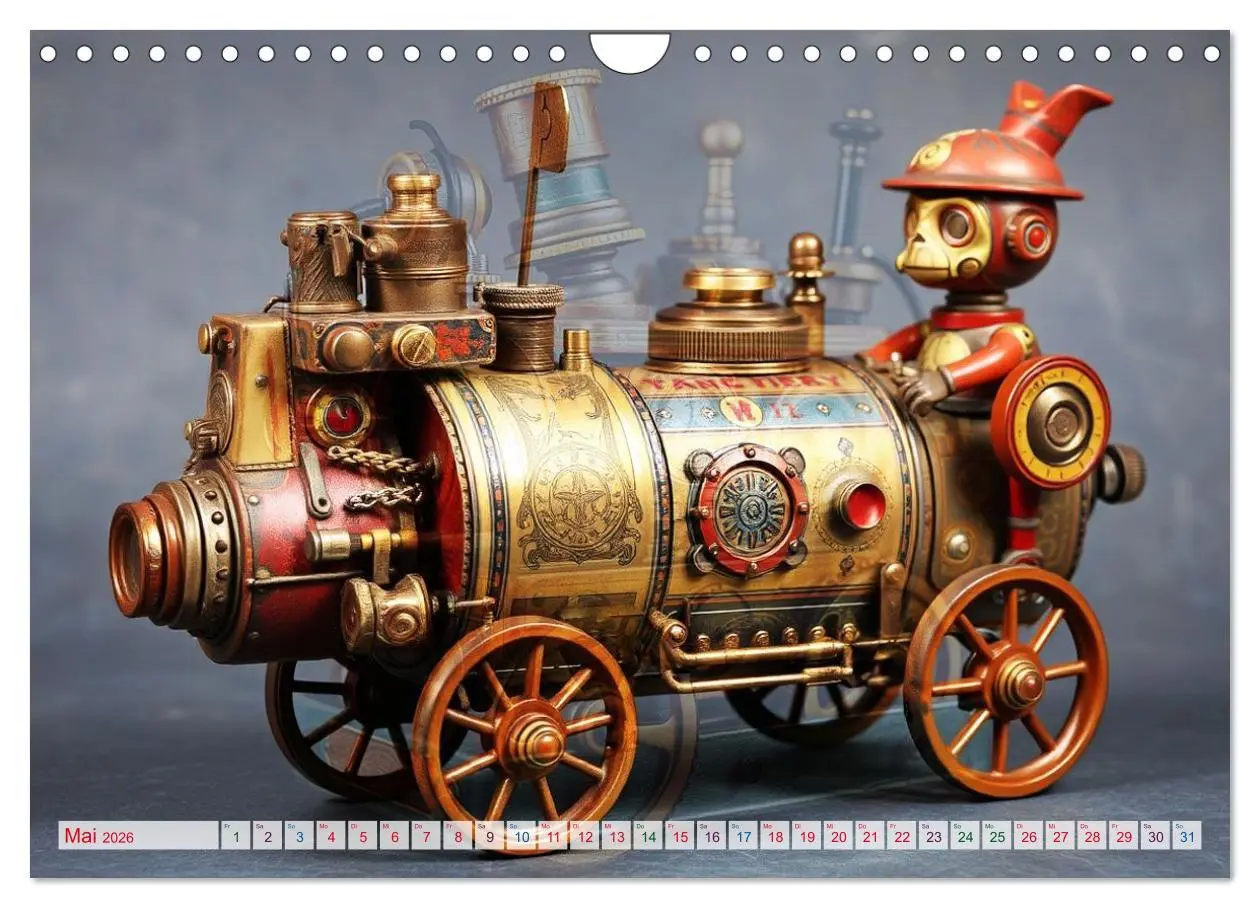 Bild: 9783516650457 | Mechanische Wunderwelten - Ein Jahr mit Steampunk Toys...