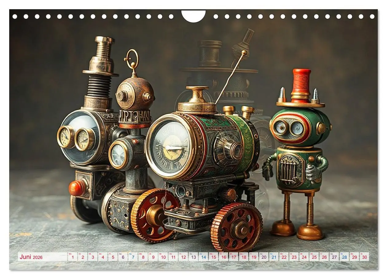 Bild: 9783516650457 | Mechanische Wunderwelten - Ein Jahr mit Steampunk Toys...