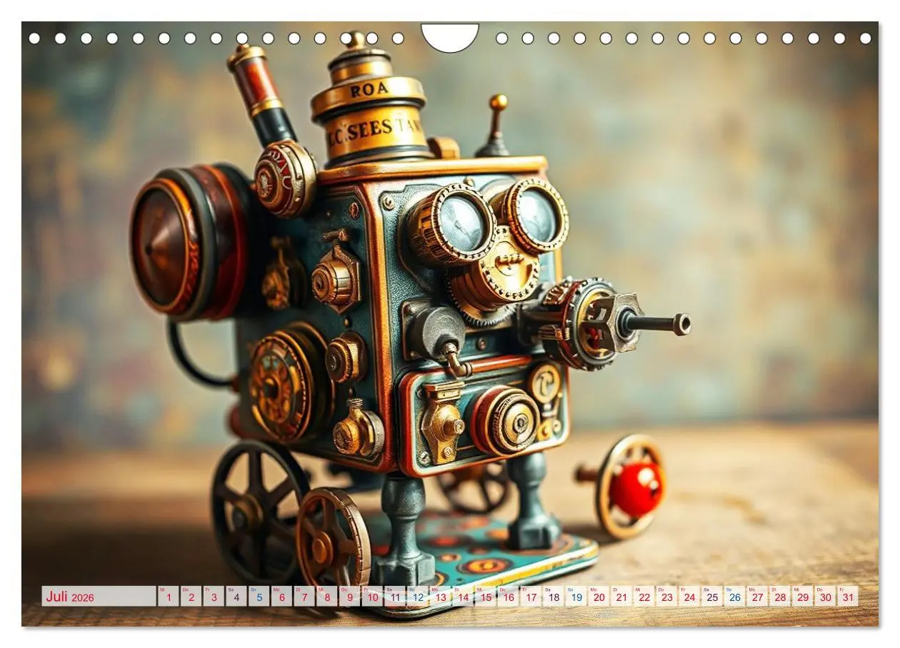 Bild: 9783516650457 | Mechanische Wunderwelten - Ein Jahr mit Steampunk Toys...