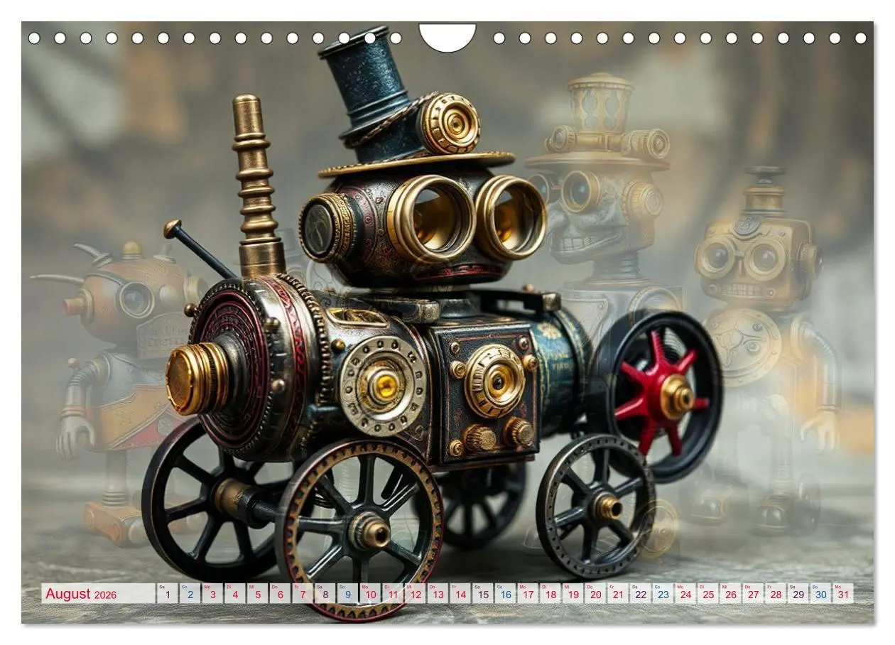 Bild: 9783516650457 | Mechanische Wunderwelten - Ein Jahr mit Steampunk Toys...
