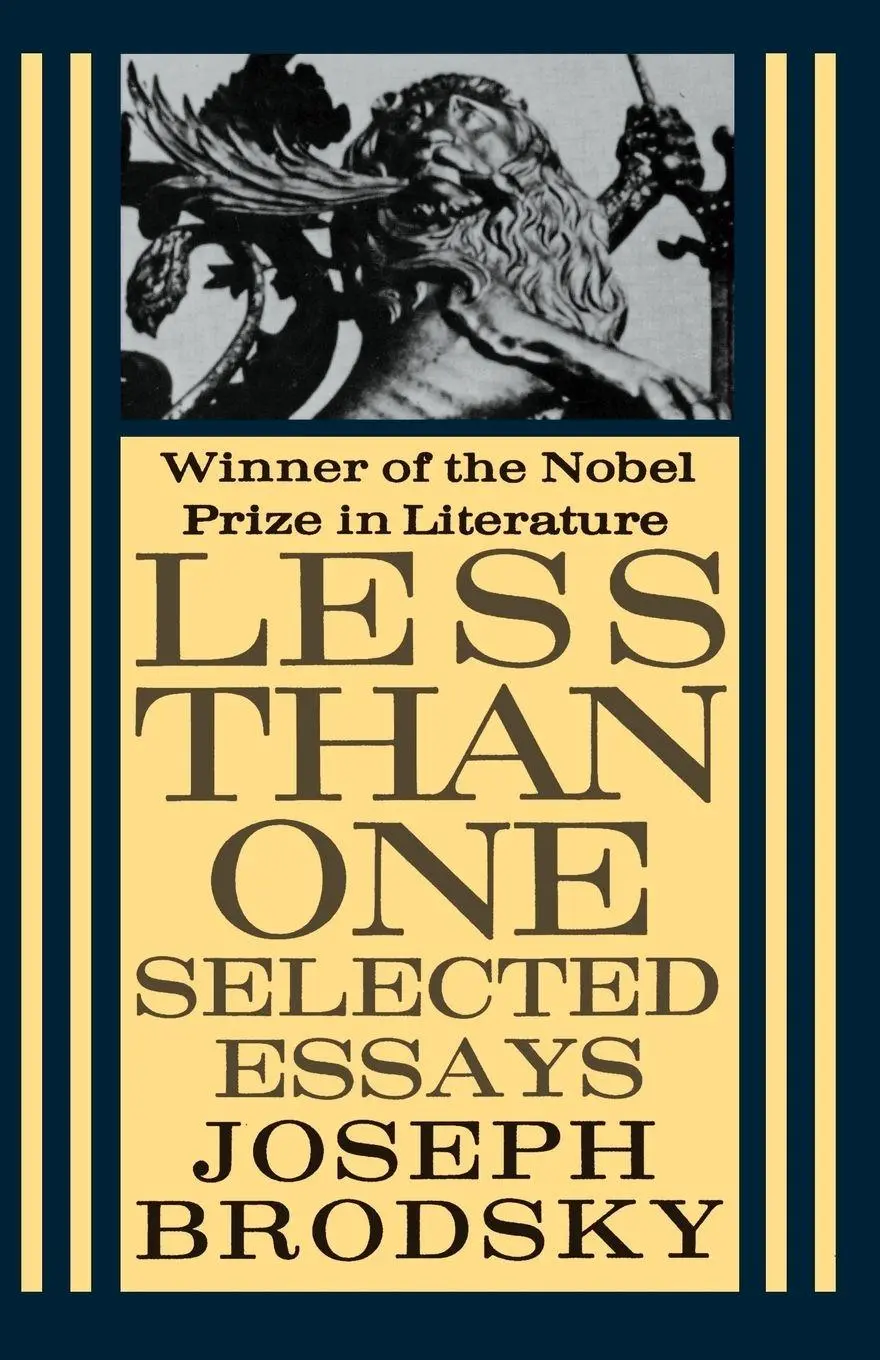Cover: 9780374520557 | Less Than One | Joseph Brodsky | Taschenbuch | Kartoniert / Broschiert