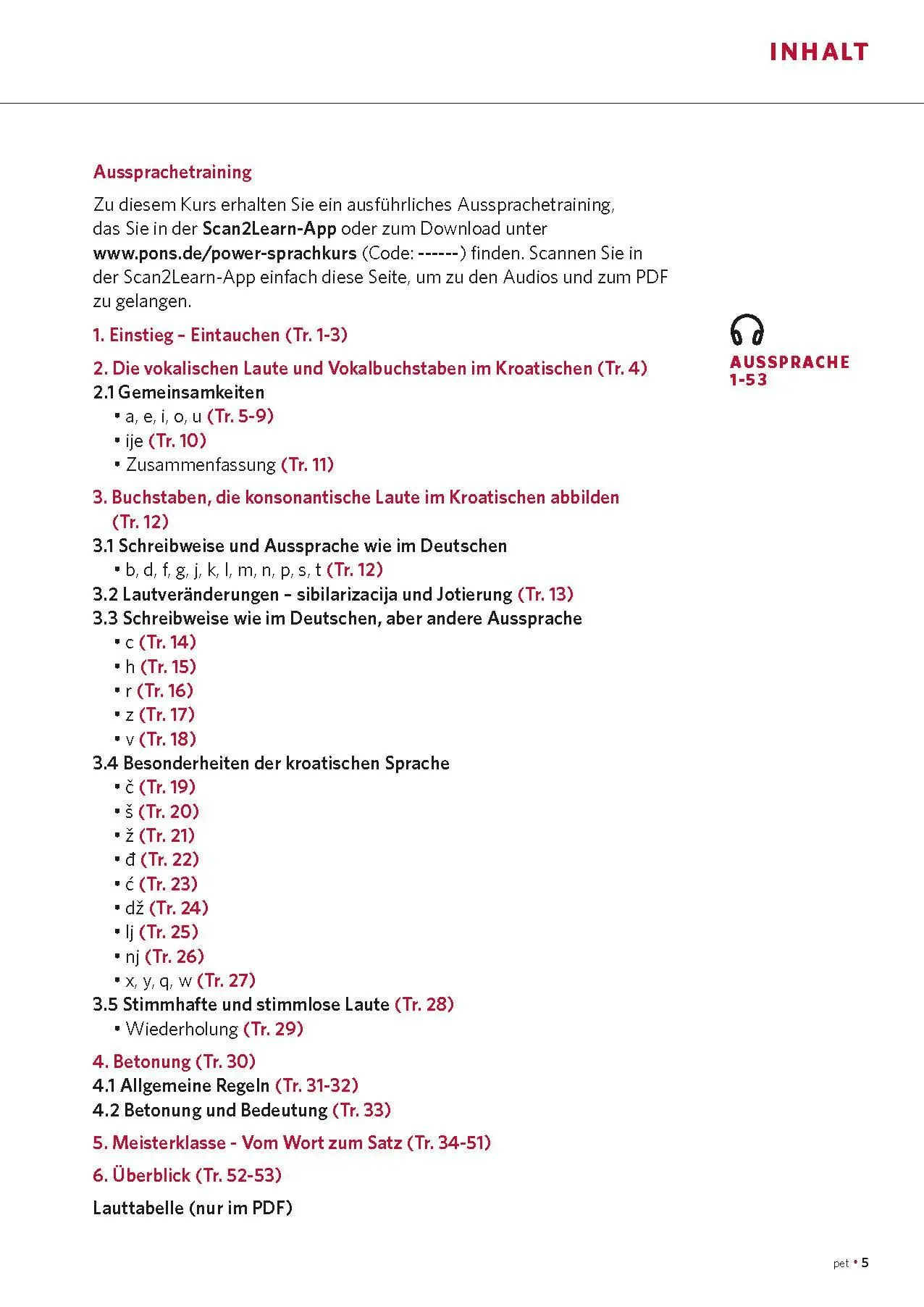 Bild: 9783125660557 | PONS Power-Sprachkurs Kroatisch | Taschenbuch | PONS Power-Sprachkurs