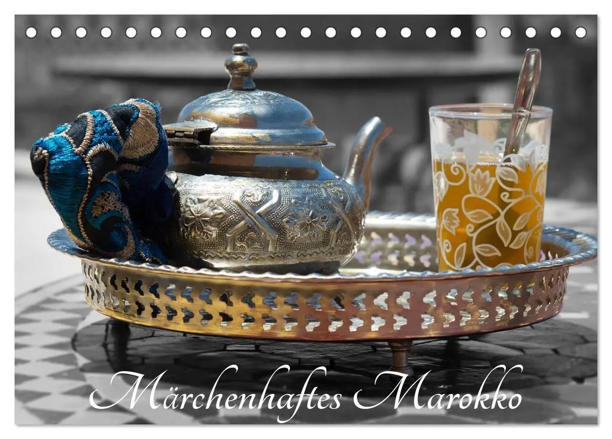 Cover: 9783435460557 | Märchenhaftes Marokko (Tischkalender 2025 DIN A5 quer), CALVENDO...