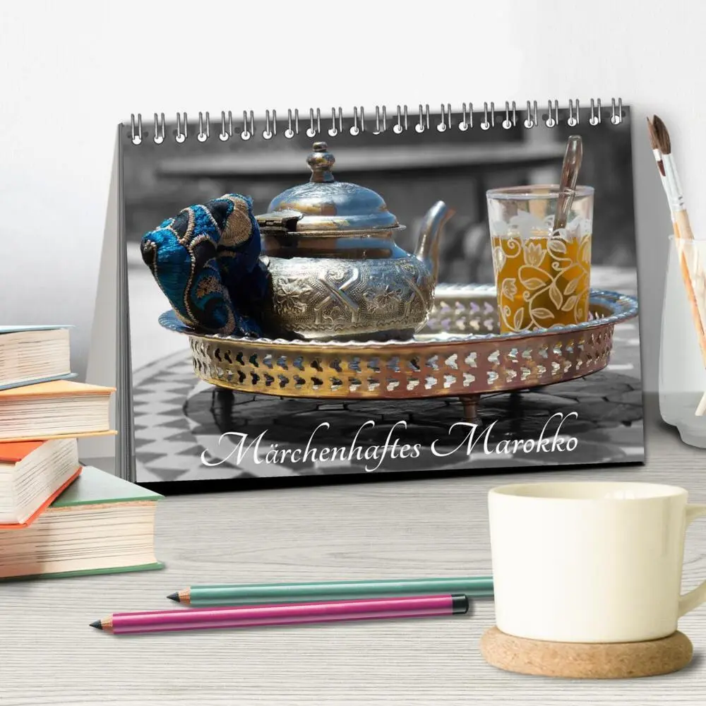 Bild: 9783435460557 | Märchenhaftes Marokko (Tischkalender 2025 DIN A5 quer), CALVENDO...