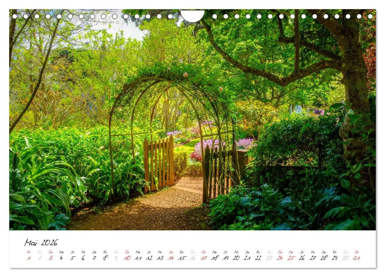 Bild: 9783516020557 | Madeira - ewiger Frühling (Wandkalender 2026 DIN A4 quer), CALVENDO...