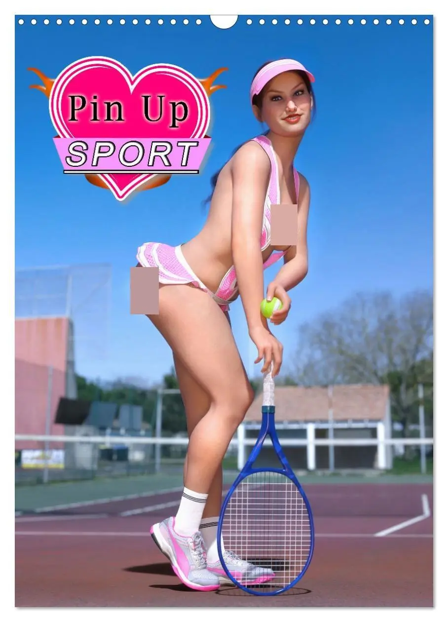 Cover: 9783516330557 | Pin Up Sport (Wandkalender 2026 DIN A3 hoch), CALVENDO Monatskalender