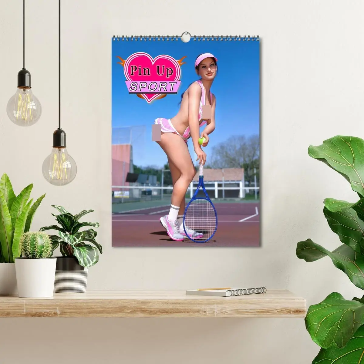 Bild: 9783516330557 | Pin Up Sport (Wandkalender 2026 DIN A3 hoch), CALVENDO Monatskalender