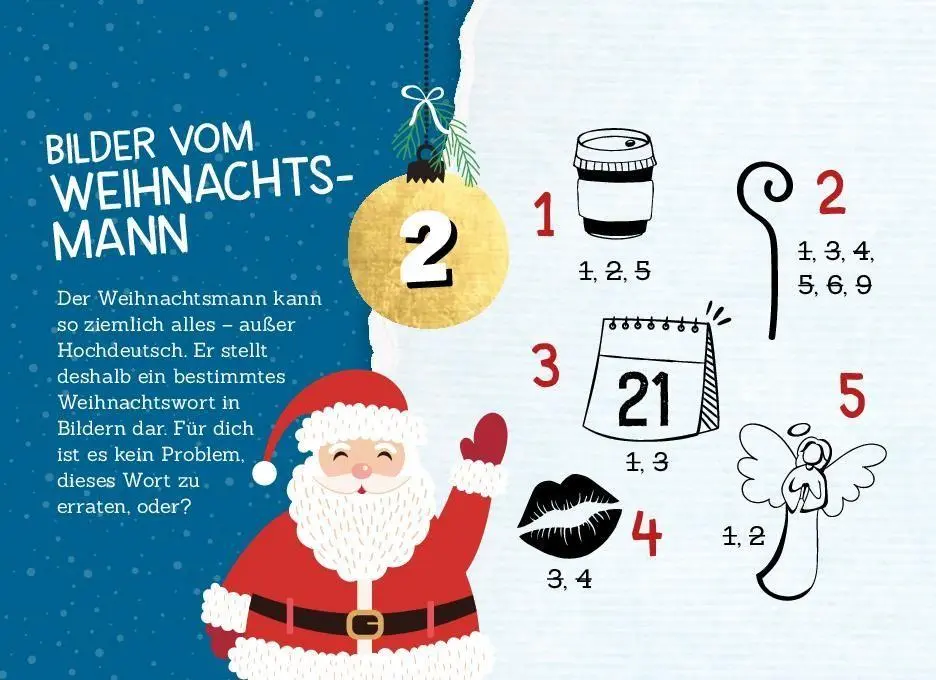 Bild: 9783625300557 | 24 Adventsrätsel I Der besondere Adventskalender | Buch | 48 S. | 2026