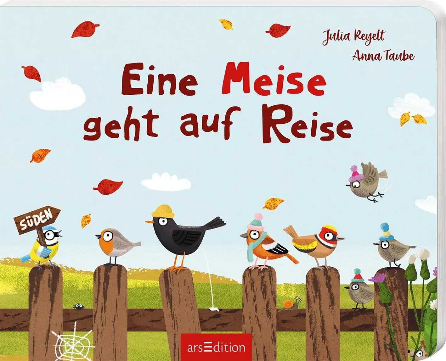 Cover: 9783845870557 | Eine Meise geht auf Reise | Mit lustigen Verwandlungsseiten | Taube
