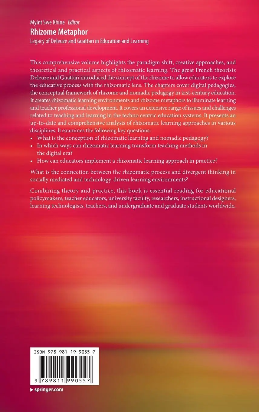 Rückseite: 9789811990557 | Rhizome Metaphor | Myint Swe Khine | Buch | xi | Englisch | 2023