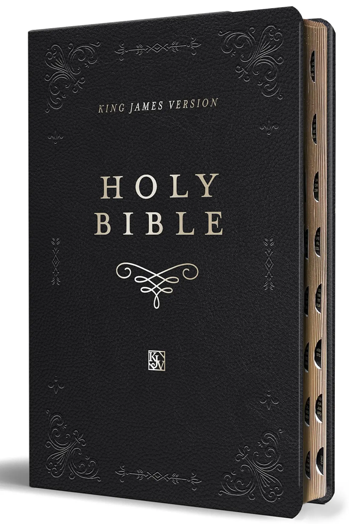 Cover: 9798890980557 | KJV Holy Bible, Giant Print Thinline Large Format, Black Premium...
