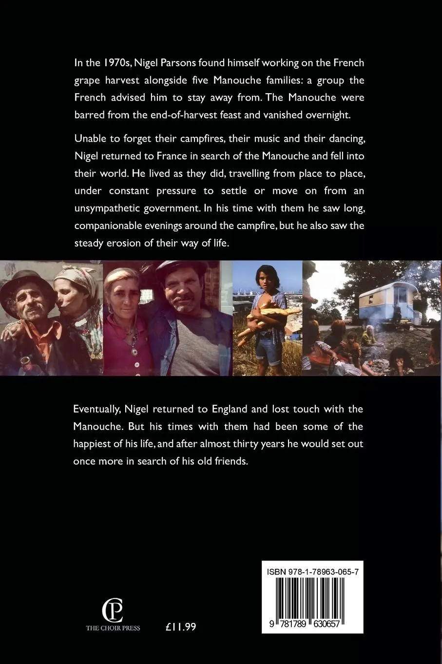 Rückseite: 9781789630657 | Manouche | Living with the Gypsies of France | Nigel Parsons | Buch