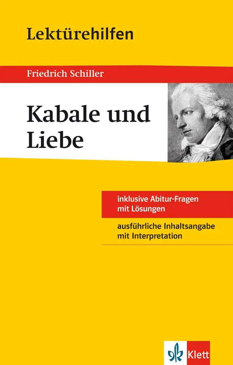 Cover: 9783129230657 | Lektürehilfen Friedrich Schiller "Kabale und Liebe" | Georg Müller Cover: 9783129230657 | Lektürehilfen Friedrich Schiller "Kabale und Liebe" | Georg Müller