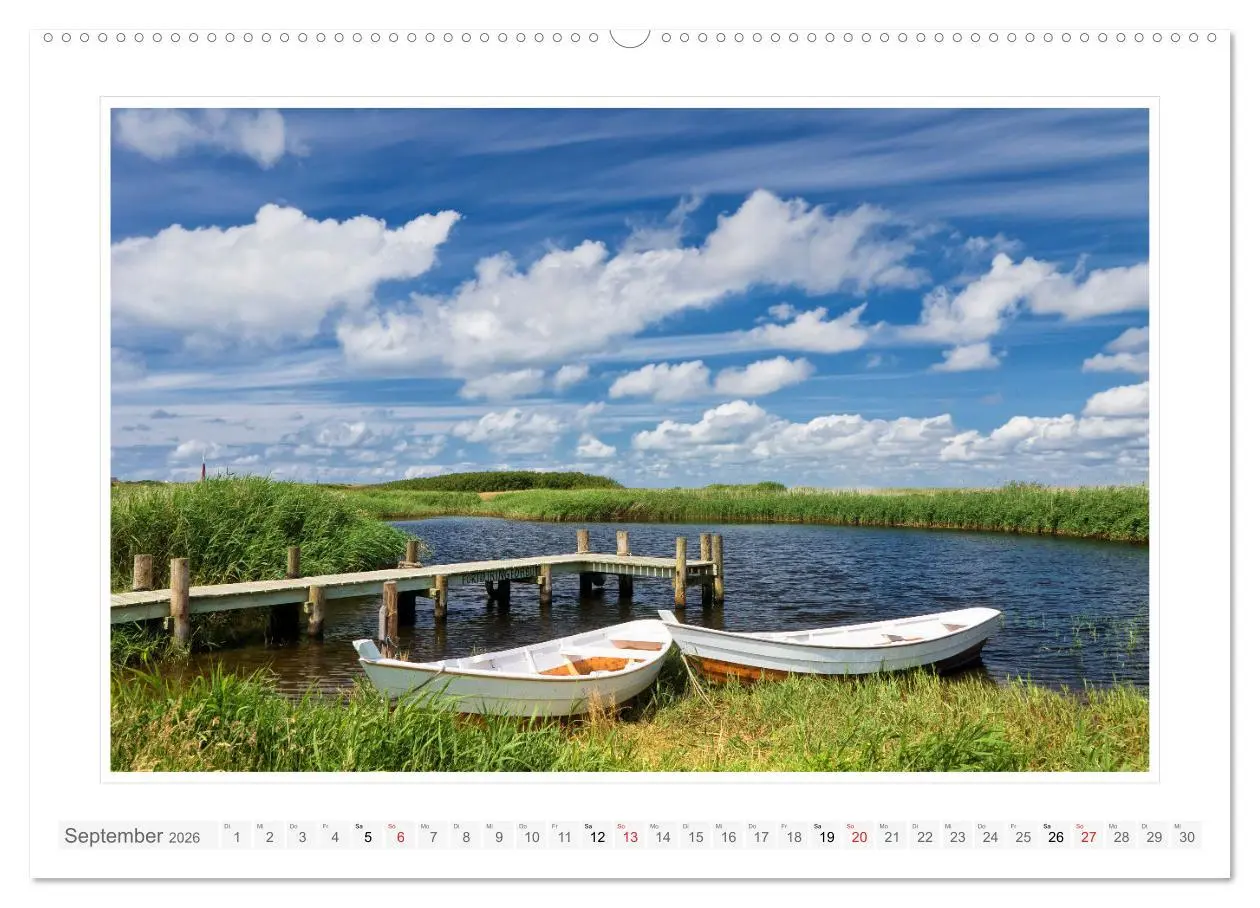 Bild: 9783457610657 | Jütland. Die Westküste zwischen Ringkøbing und Ribe (Wandkalender...