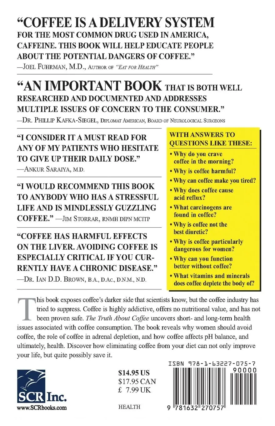 Rückseite: 9781632270757 | The Truth About Coffee | Marina Kushner | Taschenbuch | Englisch
