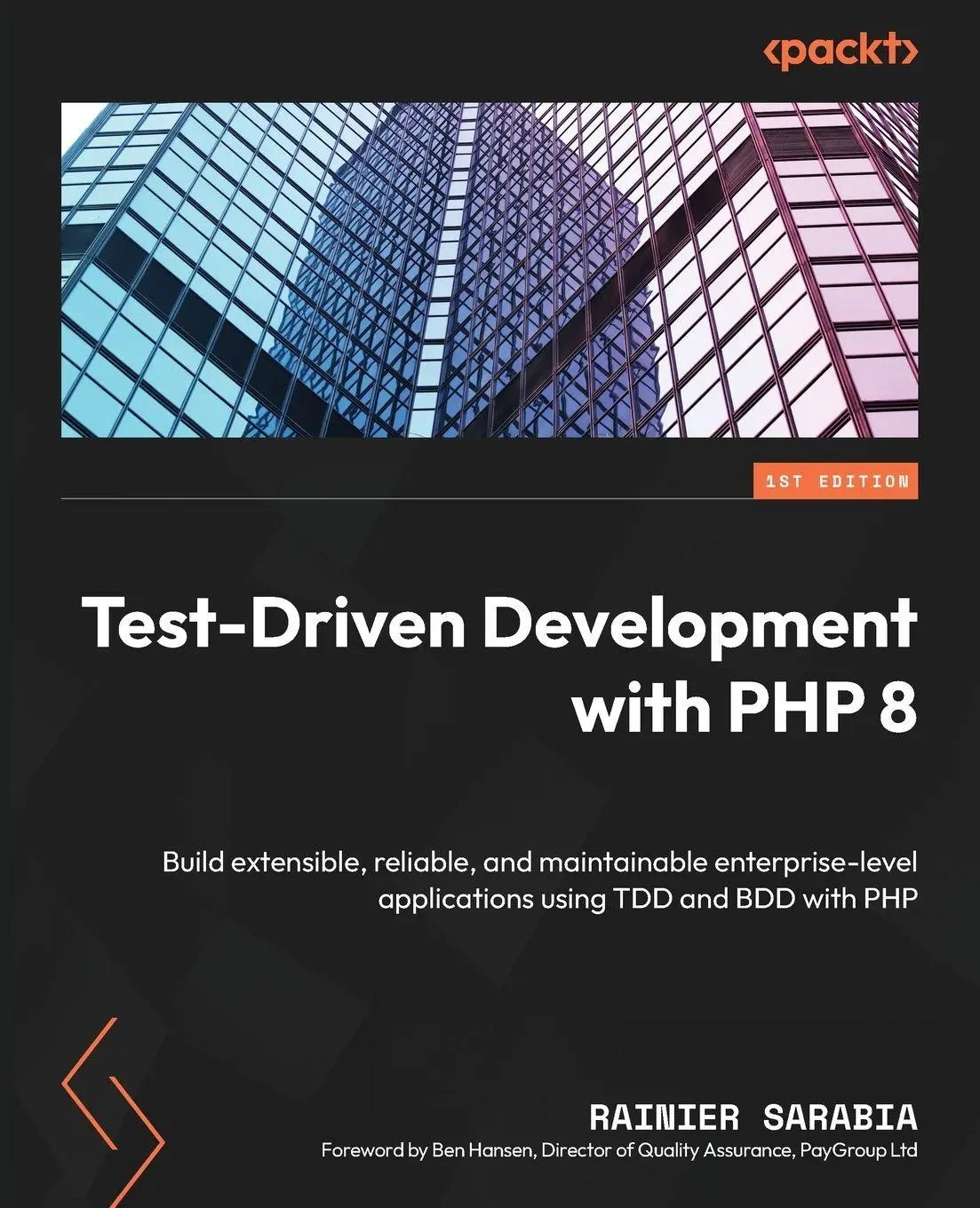 Cover: 9781803230757 | Test-Driven Development with PHP 8 | Rainier Sarabia | Taschenbuch Cover: 9781803230757 | Test-Driven Development with PHP 8 | Rainier Sarabia | Taschenbuch
