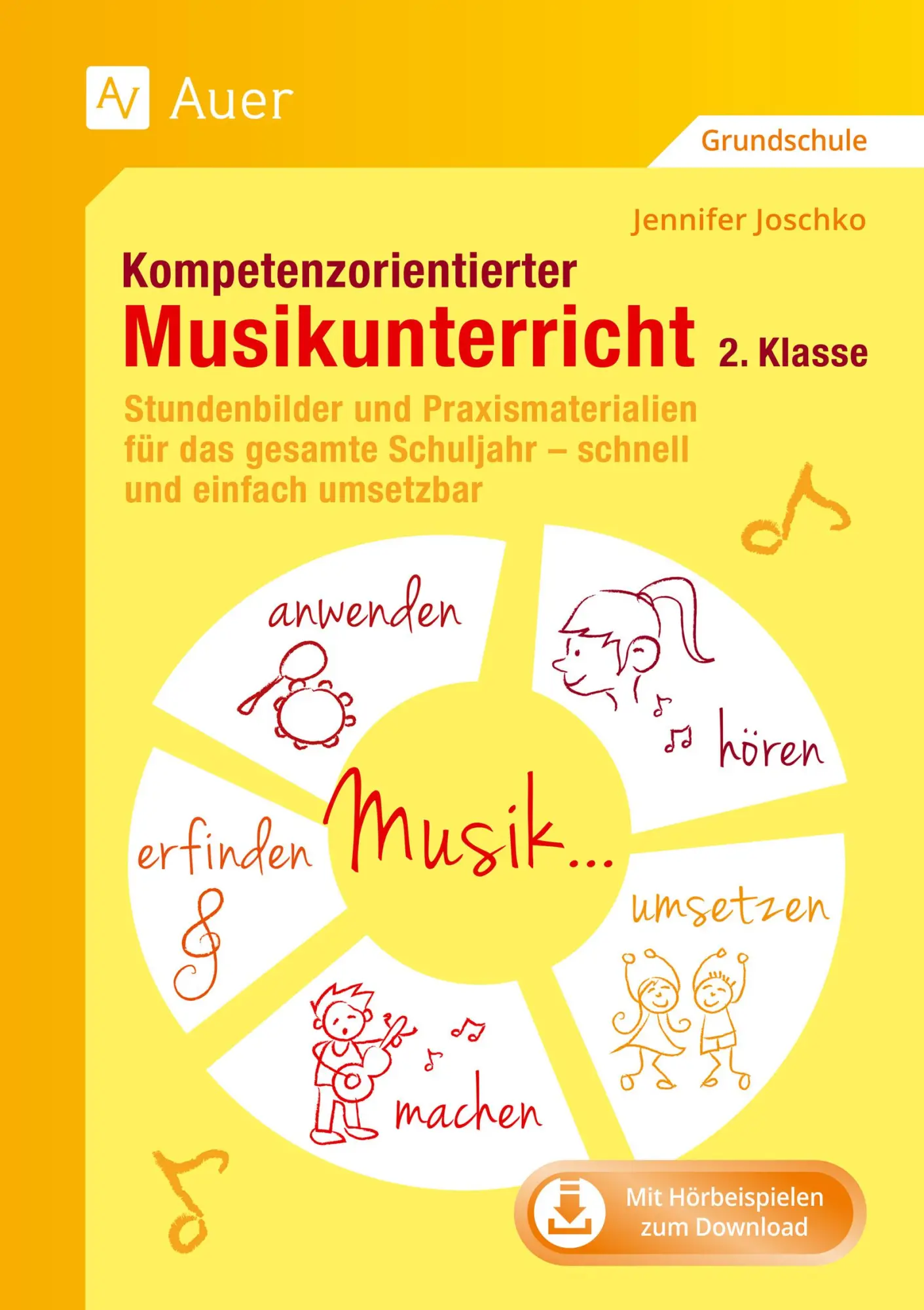 Cover: 9783403070757 | Kompetenzorientierter Musikunterricht 2. Klasse | Jennifer Joschko