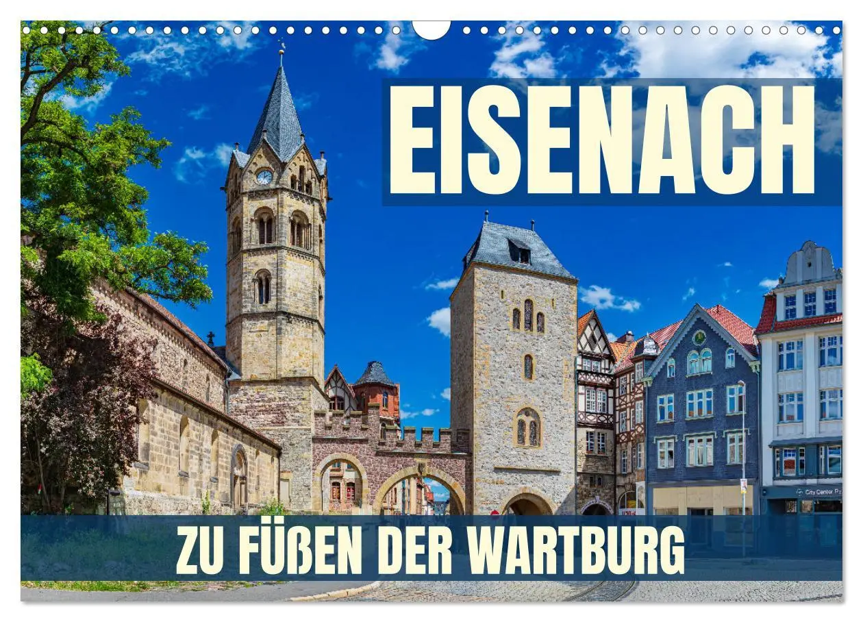Cover: 9783457390757 | Eisenach - zu Füßen der Wartburg (Wandkalender 2026 DIN A3 quer),...