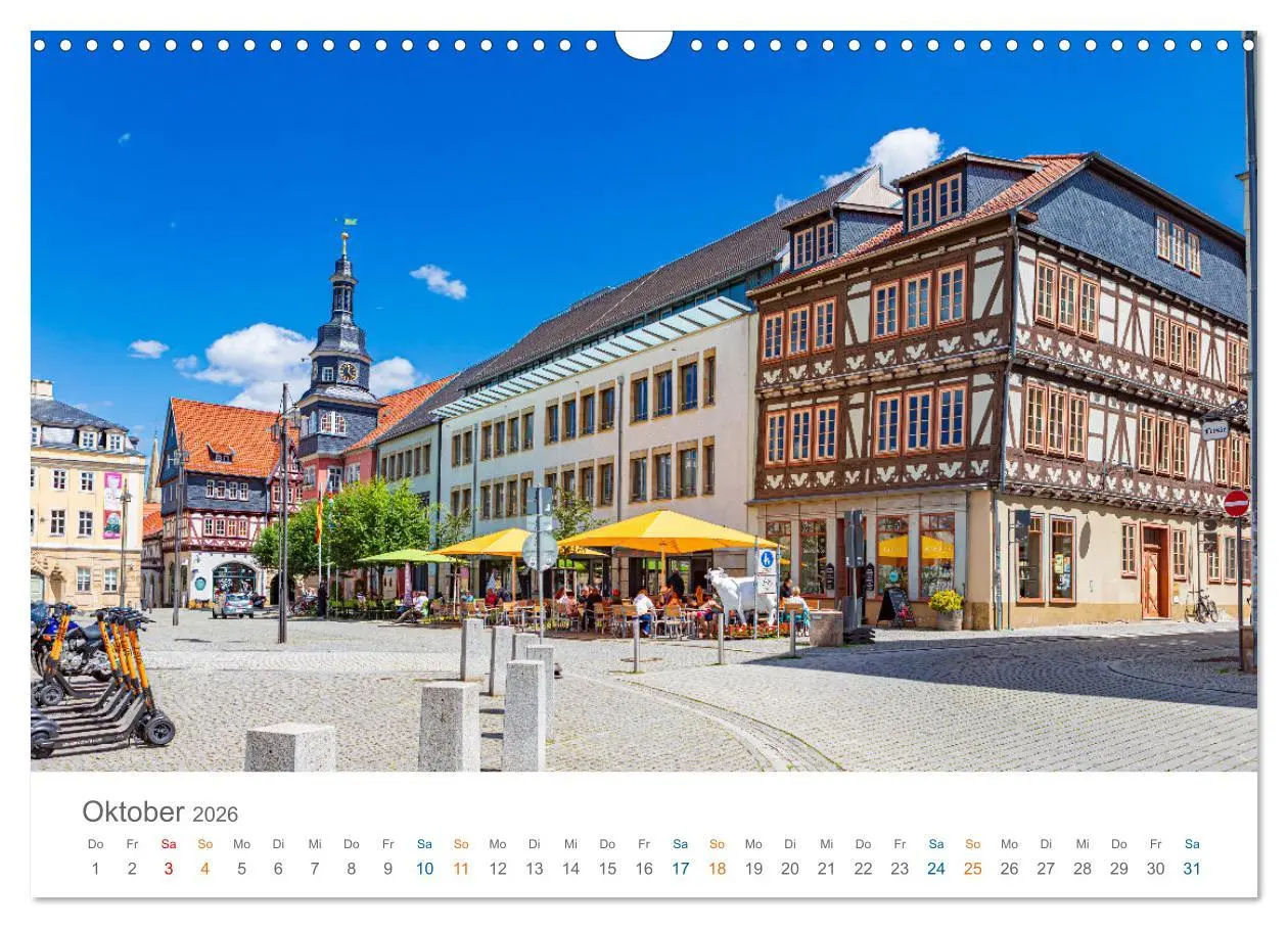 Bild: 9783457390757 | Eisenach - zu Füßen der Wartburg (Wandkalender 2026 DIN A3 quer),...