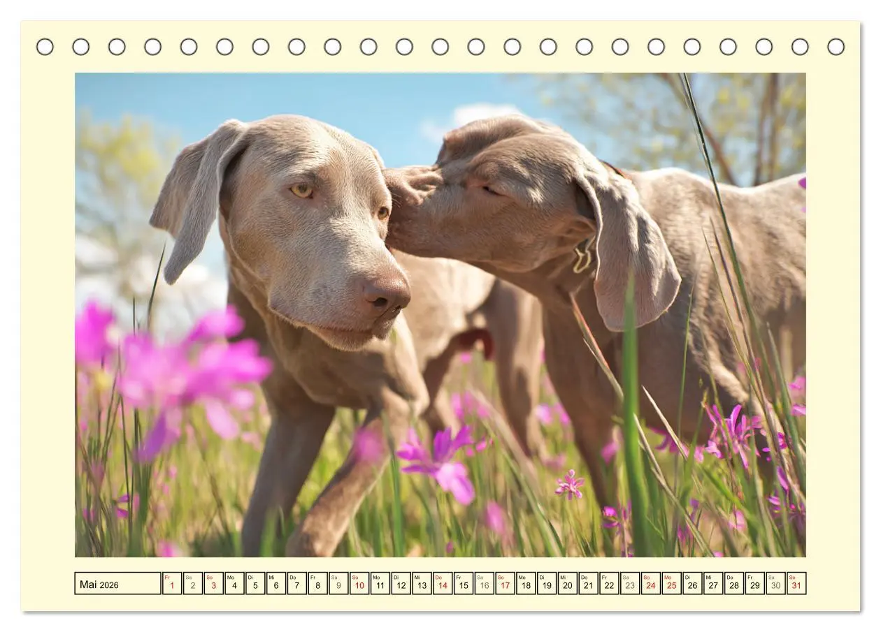 Bild: 9783457910757 | Edle Weimaraner. Loyale Silberseelen im Licht der Natur...