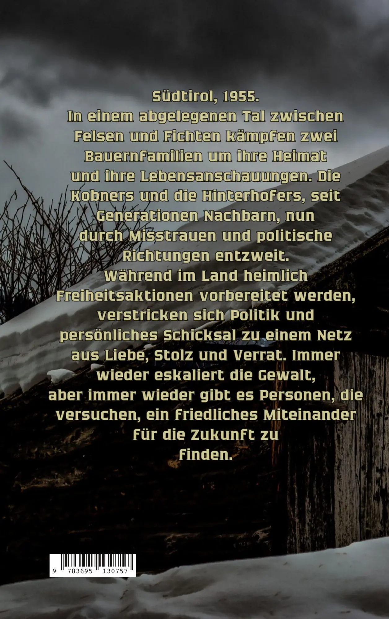 Rückseite: 9783695130757 | Schneetreiben am Pass | Gudrun Leyendecker | Taschenbuch | 392 S.