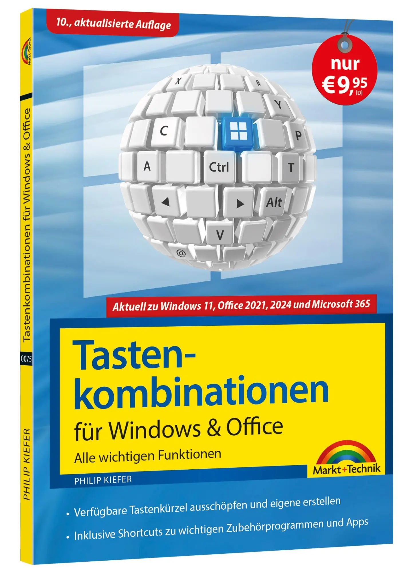 Cover: 9783988100757 | Tastenkombinationen für Windows 11, 10, 8.1, 7 &amp; Microsoft 365,...