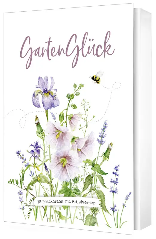 Cover: 4029856840857 | GartenGlück - Postkartenset | 18 Postkarten mit Bibelversen | Plato