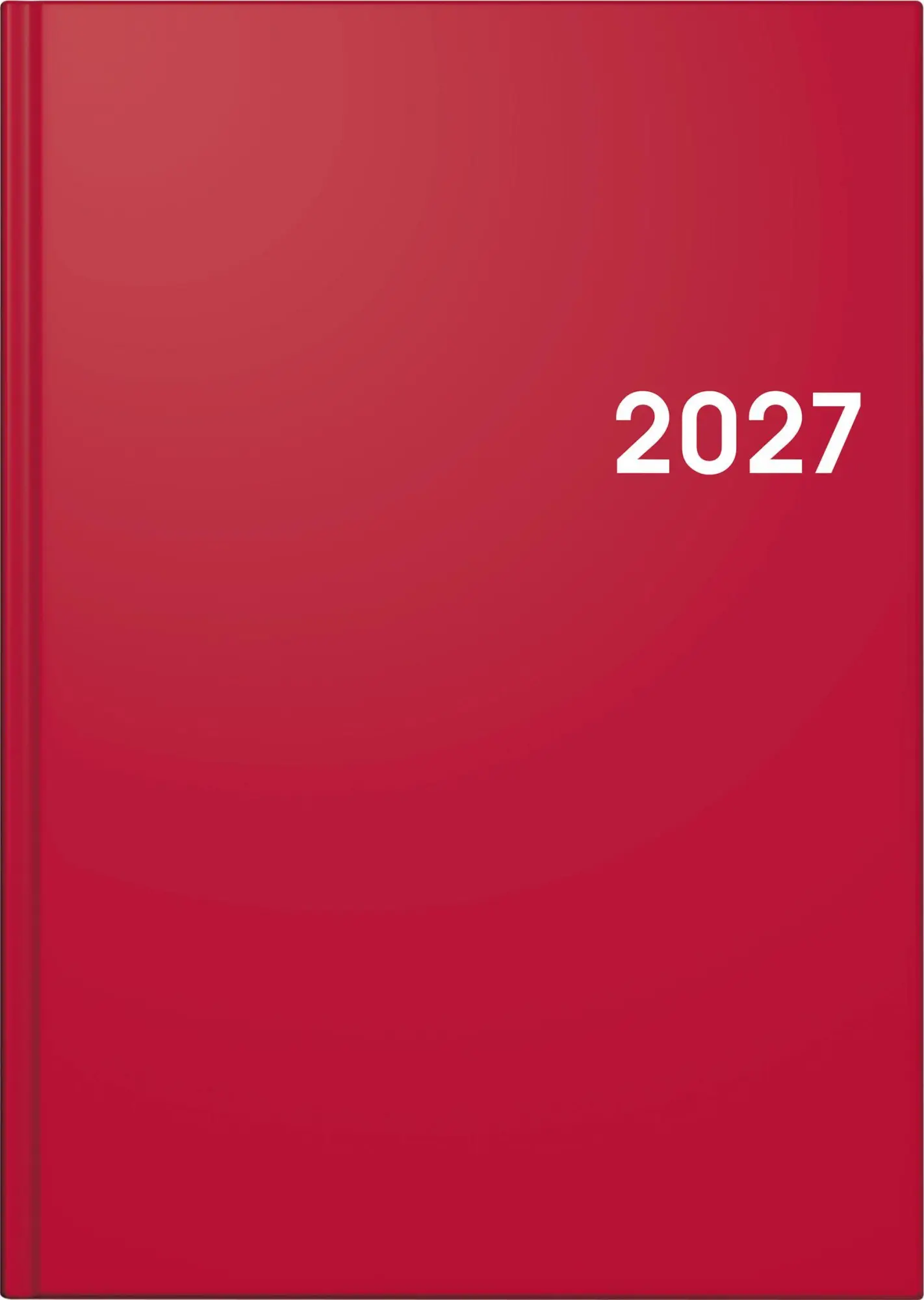 Cover: 4061947160857 | BRUNNEN 1079561017 Buchkalender Mod. 795 2027 A5, Kunststoff, rot