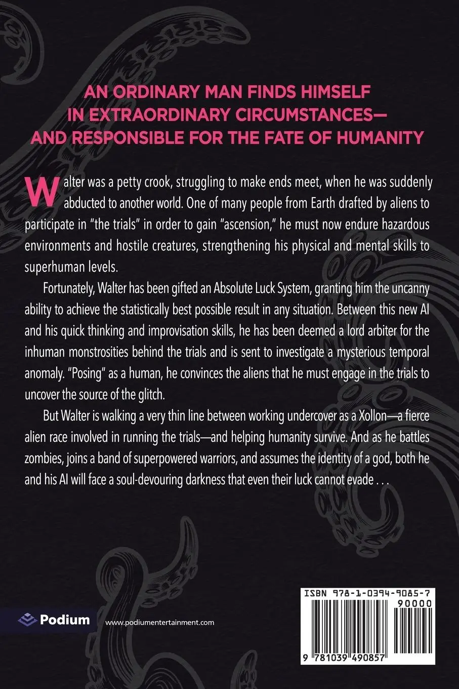 Rückseite: 9781039490857 | Unwilling Eldritch Horror of Fortune | A LitRPG Progression Fantasy