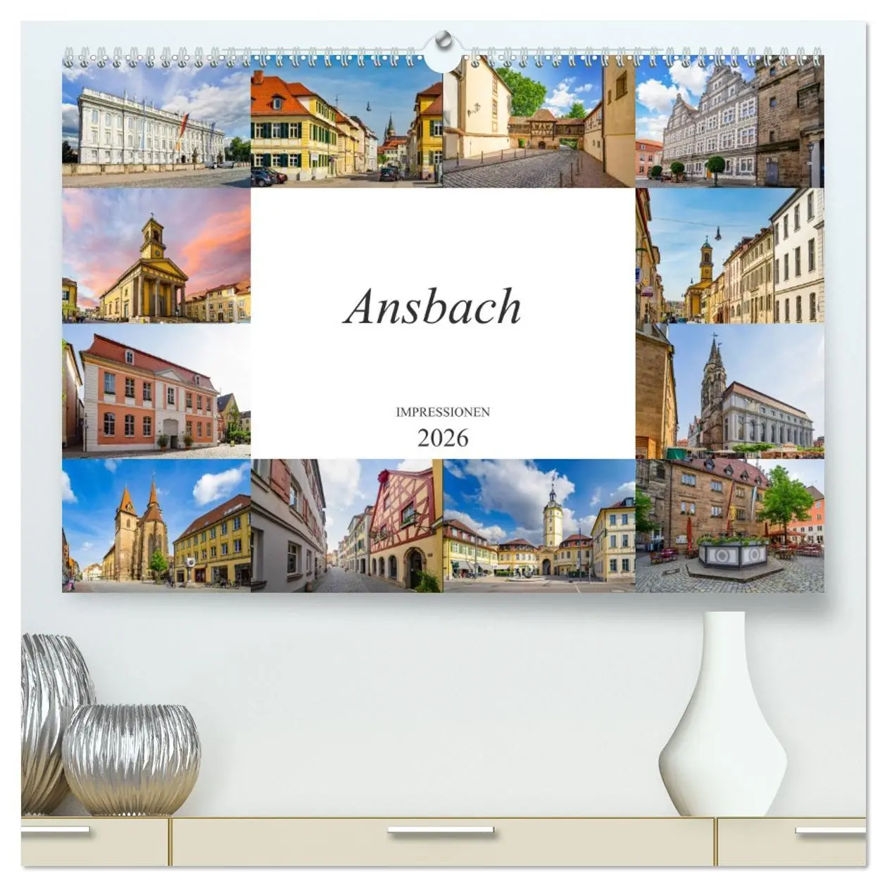 Cover: 9783457690857 | Ansbach Impressionen (hochwertiger Premium Wandkalender 2026 DIN A2...