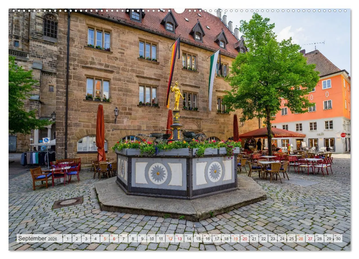 Bild: 9783457690857 | Ansbach Impressionen (hochwertiger Premium Wandkalender 2026 DIN A2...