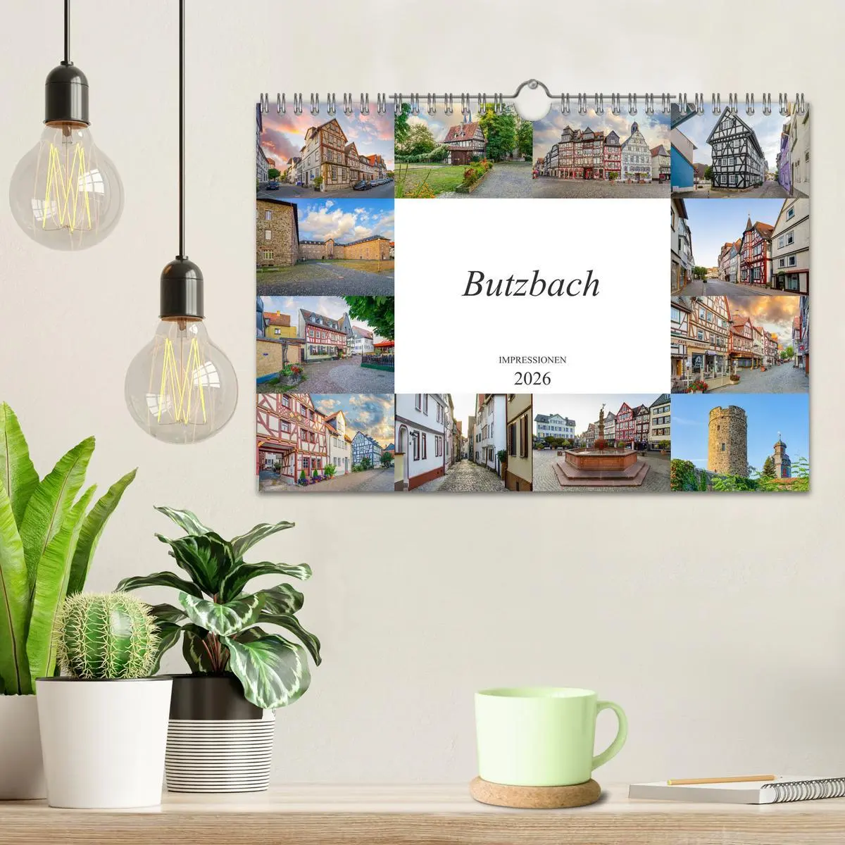 Bild: 9783457760857 | Butzbach Impressionen (Wandkalender 2026 DIN A4 quer), CALVENDO...