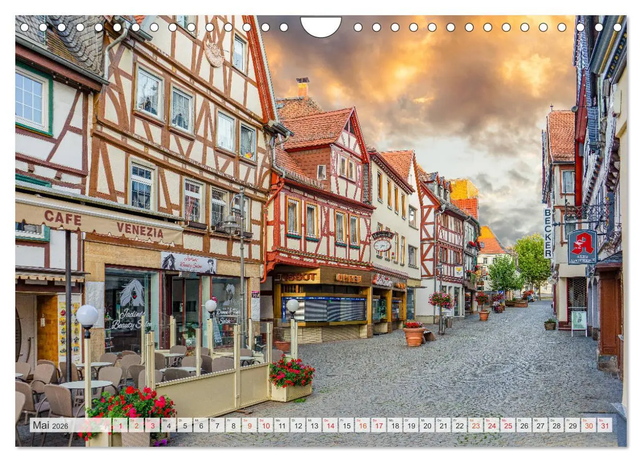 Bild: 9783457760857 | Butzbach Impressionen (Wandkalender 2026 DIN A4 quer), CALVENDO...